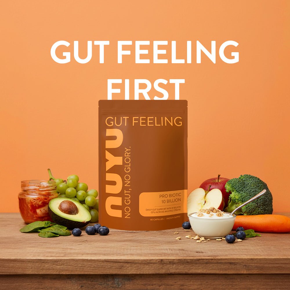 Gut Feeling – No gut, no glory. - NUYU