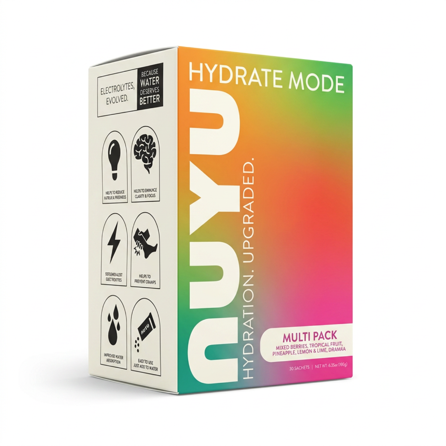 HYDRATE MODE - MIXED FLAVOUR MULTI-PACK ELECTROLYTES