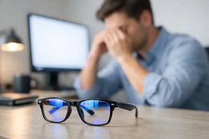 Blue Light Glasses for Screen Fatigue