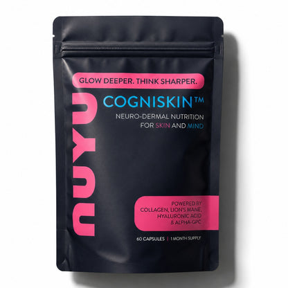 Cogniskin Marine Collagen + Vitamin C Supplement for Skin and Mind
