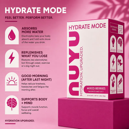 HYDRATE MODE - MIXED BERRY FLAVOURED ELECTROLYTES