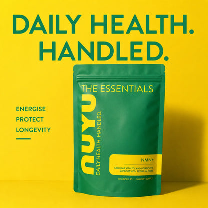 NUYU NMN+ Powerhouse for Cellular Energy Support