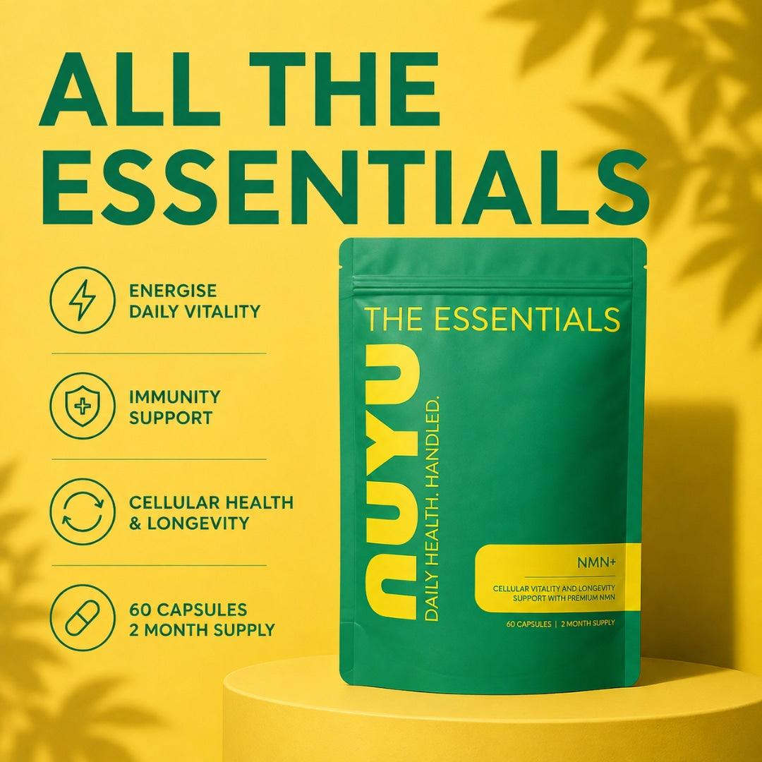 NUYU NMN+ Powerhouse for Cellular Energy Support