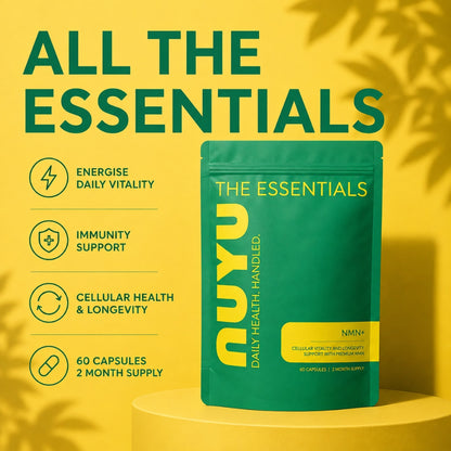 NUYU NMN+ Powerhouse for Cellular Energy Support