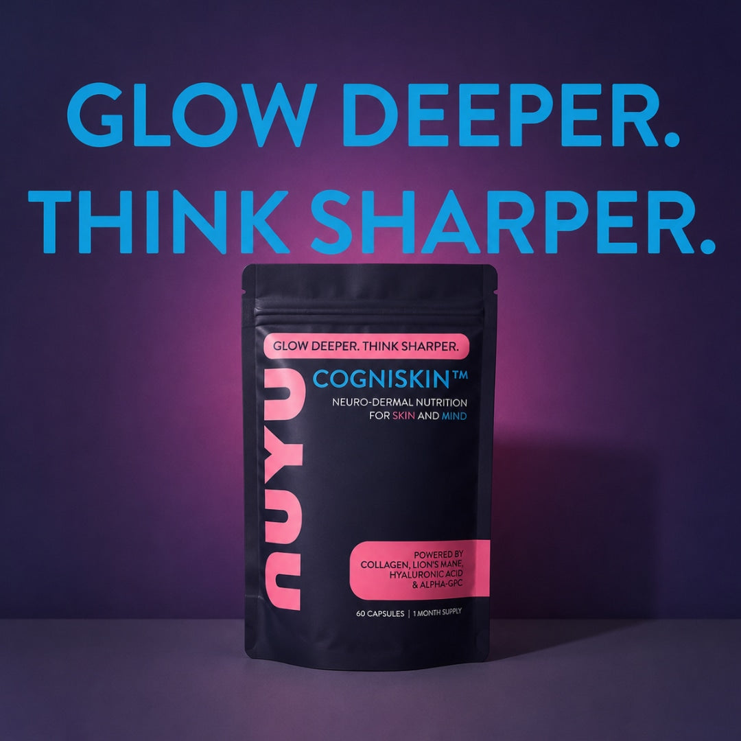 Cogniskin Marine Collagen + Vitamin C Supplement for Skin and Mind
