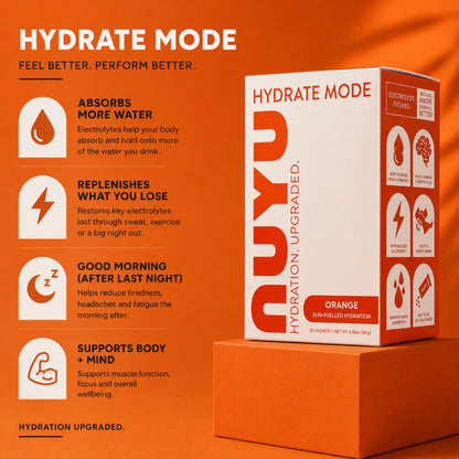HYDRATE MODE - REFRESHING ORANGE ELECTROLYTES