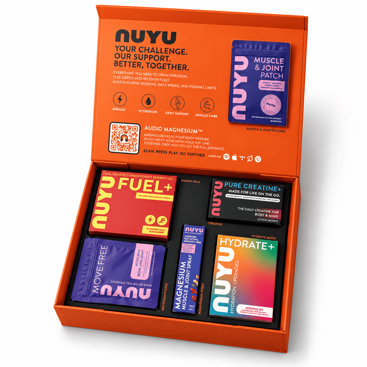 NUYU Sport Pro Box | Complete Active Lifestyle System with Audio Magnesium™