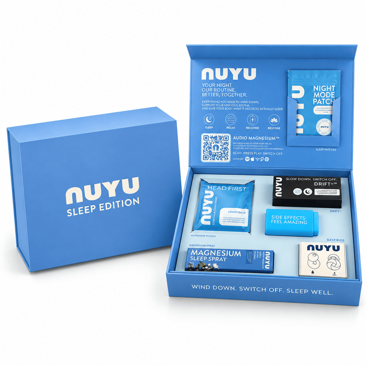 NUYU Sleep Edition | Sleep Gift Box with Audio Magnesium™