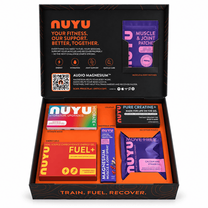 NUYU Sport Box | Active Lifestyle & Performance Box with Audio Magnesium™
