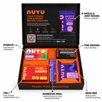 NUYU Sport Box | Active Lifestyle & Performance Box with Audio Magnesium™