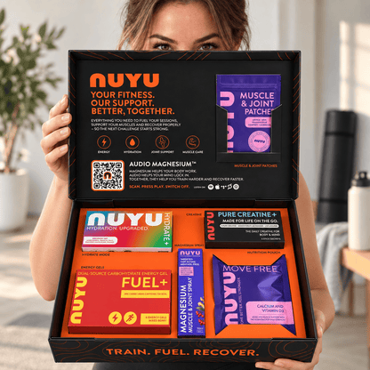 NUYU Sport Box | Active Lifestyle & Performance Box with Audio Magnesium™