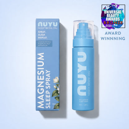 Night Mode On: Natural Magnesium Sleep Spray Supplement
