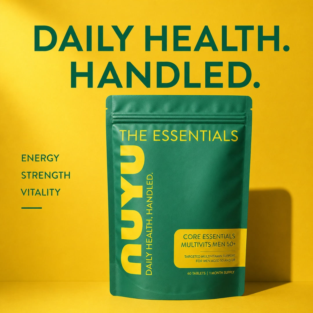 NUYU Core Esstentials Men's 50+ Multi Vitamins