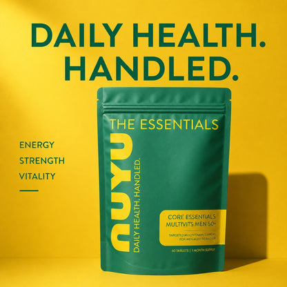 NUYU Core Esstentials Men's 50+ Multi Vitamins