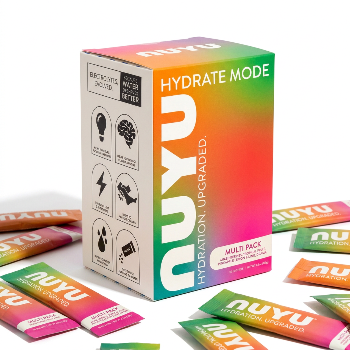 HYDRATE MODE - MIXED FLAVOUR MULTI-PACK ELECTROLYTES