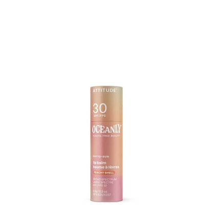 NUYU ATTITUDE peachy coral lip balm SPF 30 stick wellness supplement UK