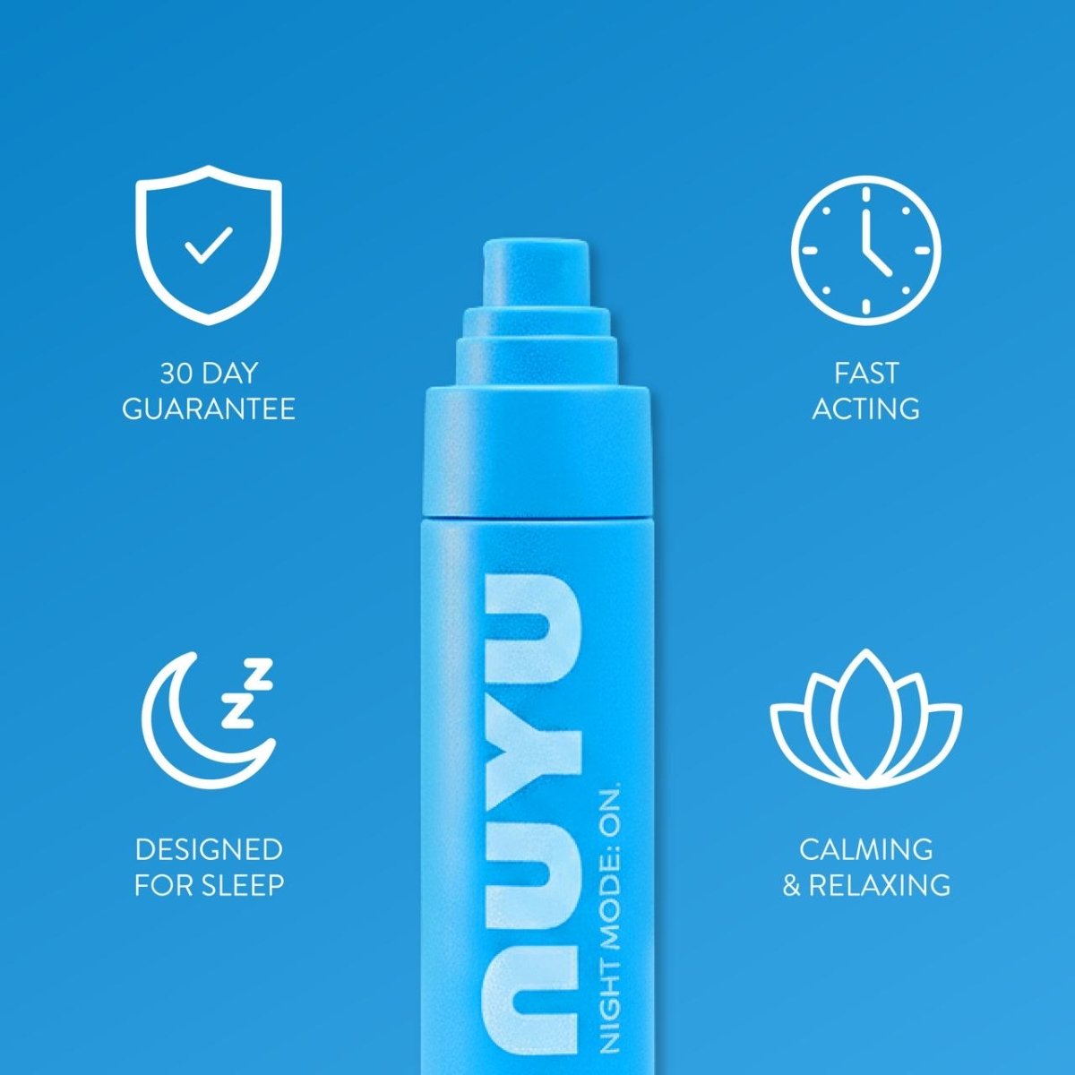 Sleep Magnesium Spray - Night Mode: On. - NUYU - NUYU