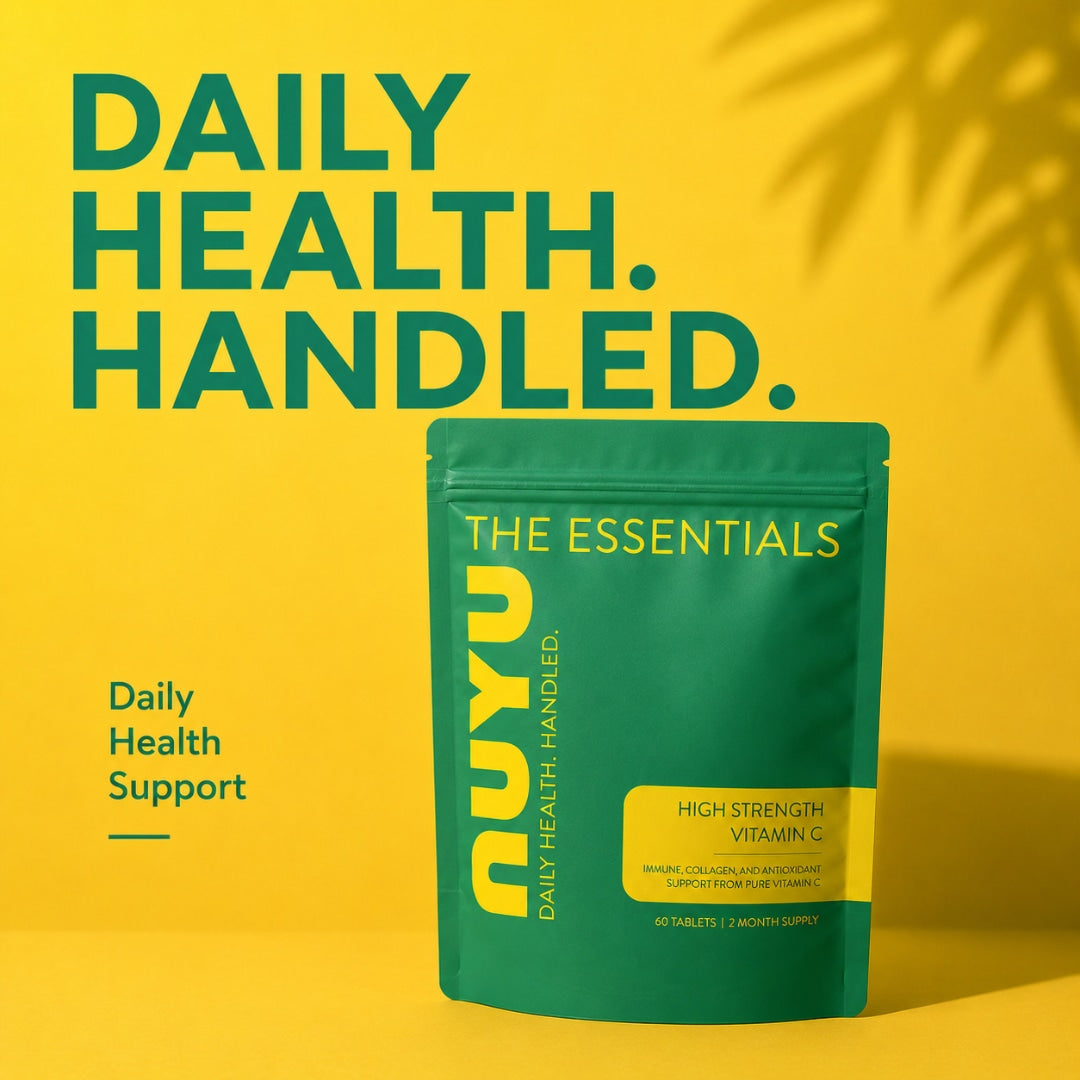 NUYU High Strength Vitamin C & Zinc