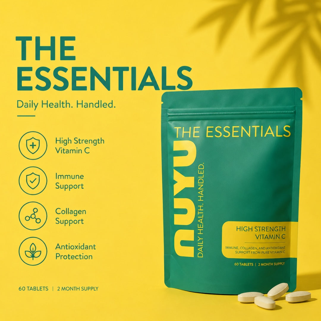NUYU High Strength Vitamin C & Zinc
