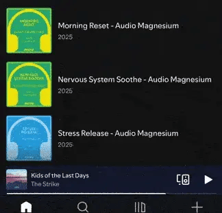 (Optional) 20+ guided audio tracks on NUYU and major music platforms.