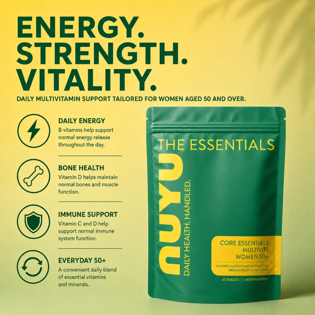 NUYU Core Esstentials Women's 50+ Multi Vitamins