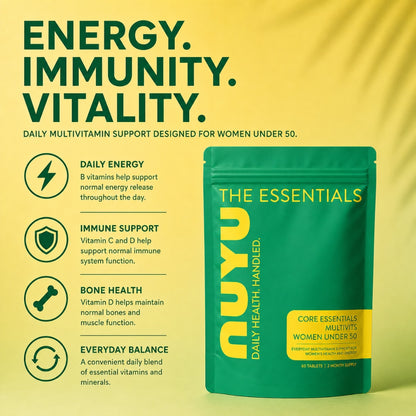CORE ESSENTIALS WOMEN’S MULTIVITAMIN (UNDER 50)